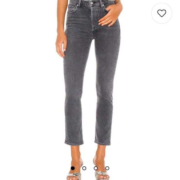 Citizens of Humanity Charlotte High Rise Straight - Picture 4 of 8